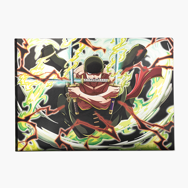 ワンピース】メタリッククリアファイル／ゾロ（必殺技