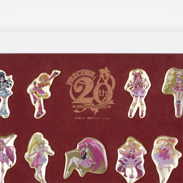 プリキュアオールスターズ】プリキュア20周年記念 ピンズコレクション