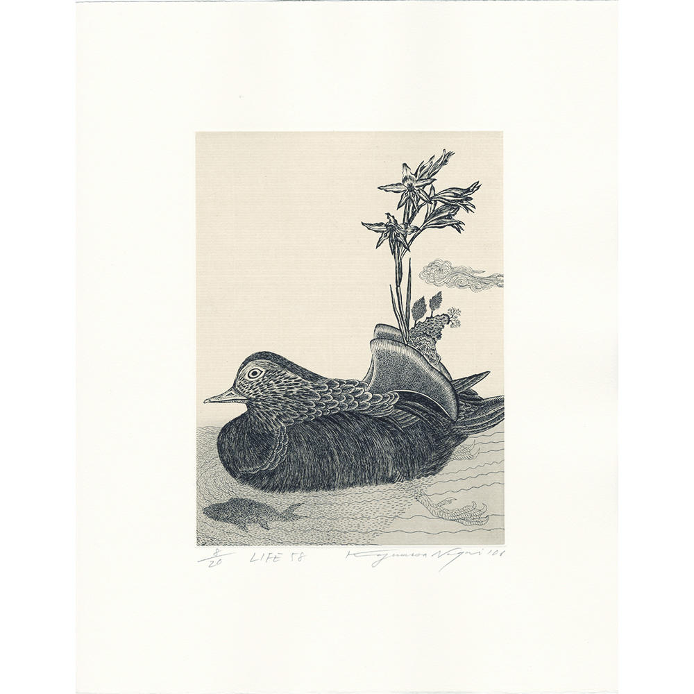 真作】ハンス・フィグラ Hans Figura 銅版画 パリ サクレ・クール 織田