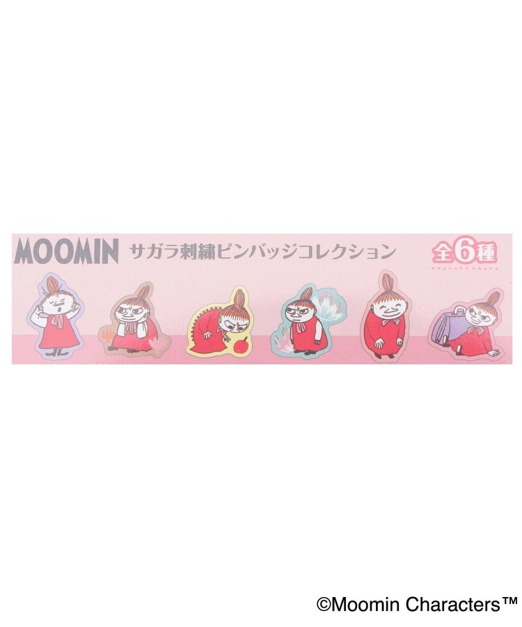 ◇MOOMIN シークレットサガラ刺繍ピンバッジ（ムーミン） | one