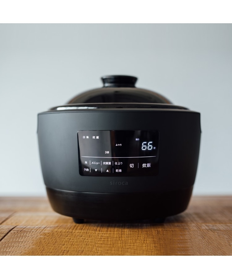 ◇かまどさん電気 土鍋炊飯器 SR-E111 ＜長谷園×siroca シロカ