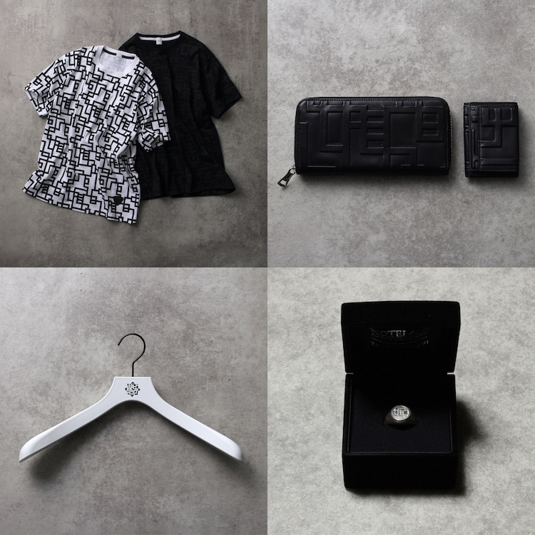 布袋寅泰 HOTEI× TAKEO KIKUCHI カシミヤセーター グレー 布袋寅泰