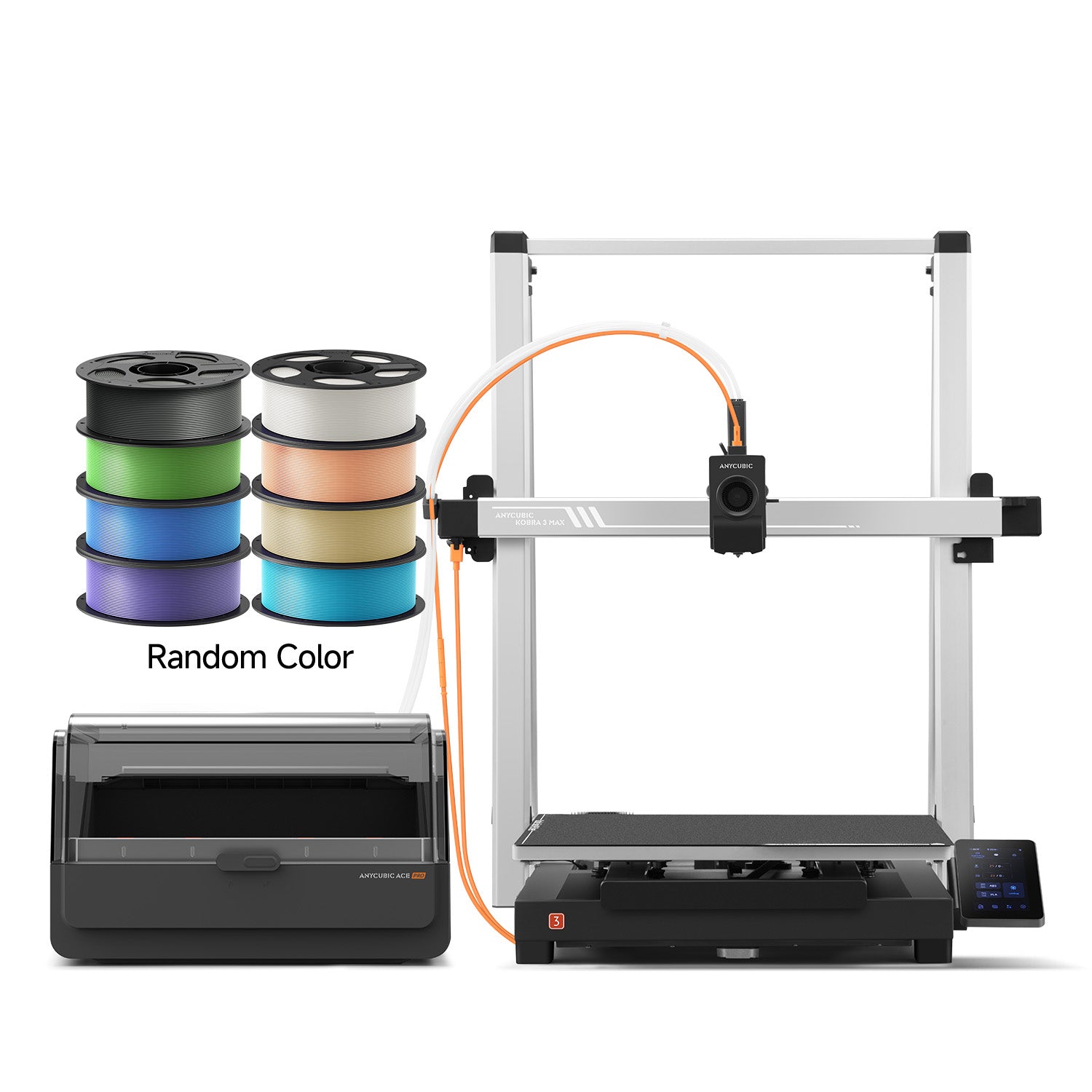 Kobra 3 Max Combo: The Largest Consumer-Grade Multicolor 3D