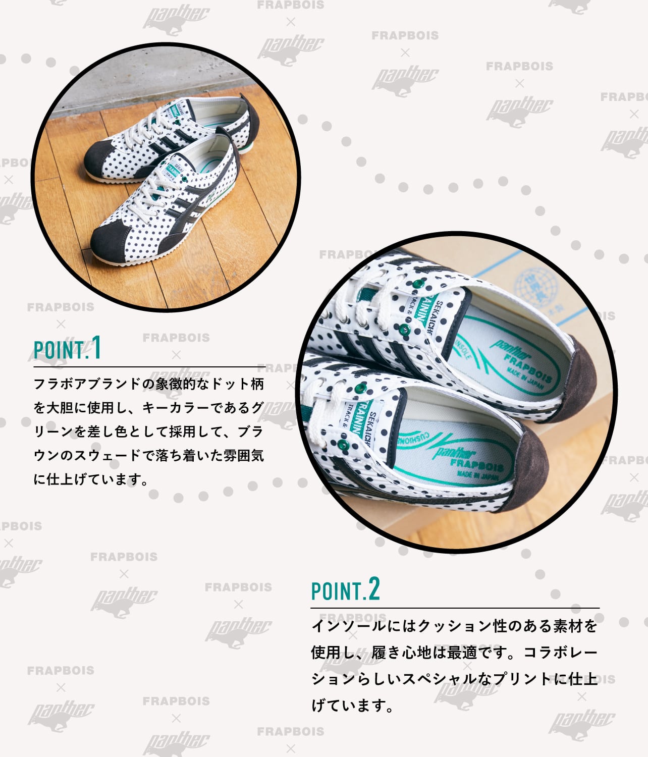 FRAPBOIS × Panther 販売開始｜BIGI online store - ビギ