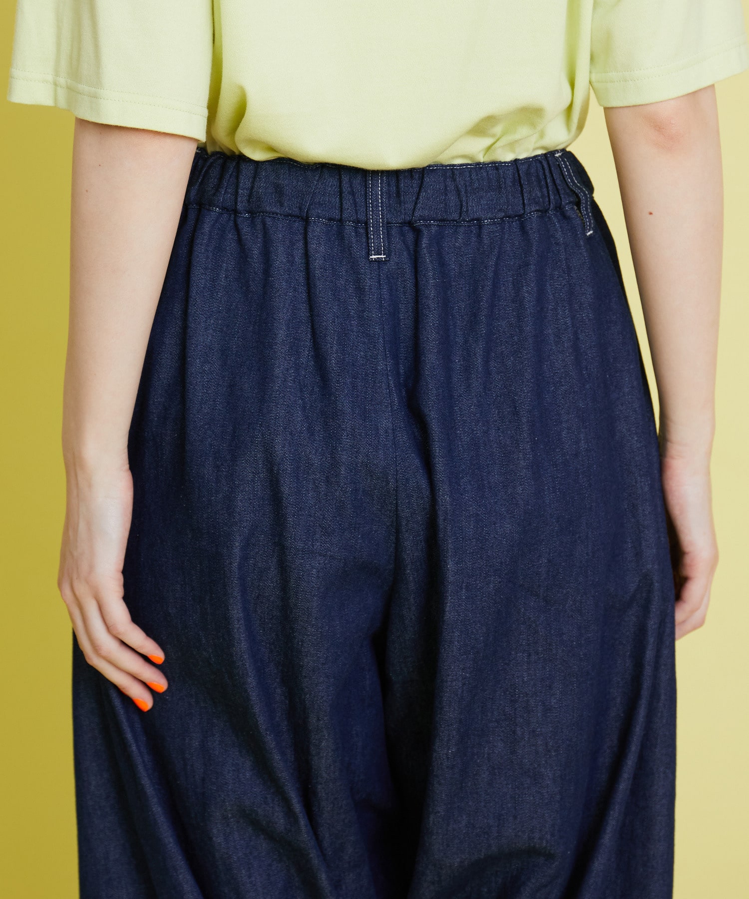 ライトデニム サルエルパンツ｜BIGI online store - ビギ オンラインストア