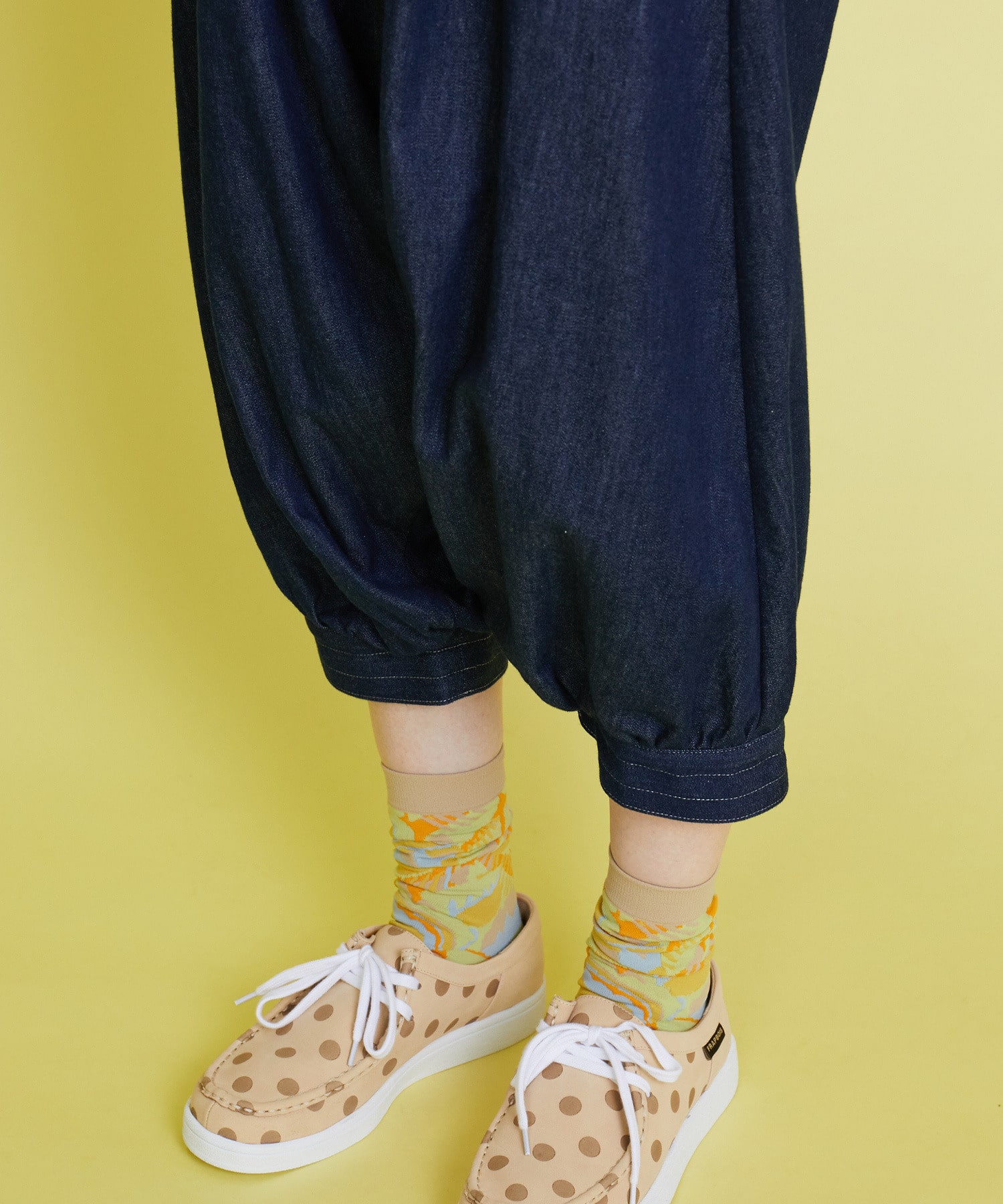 ライトデニム サルエルパンツ｜BIGI online store - ビギ オンラインストア