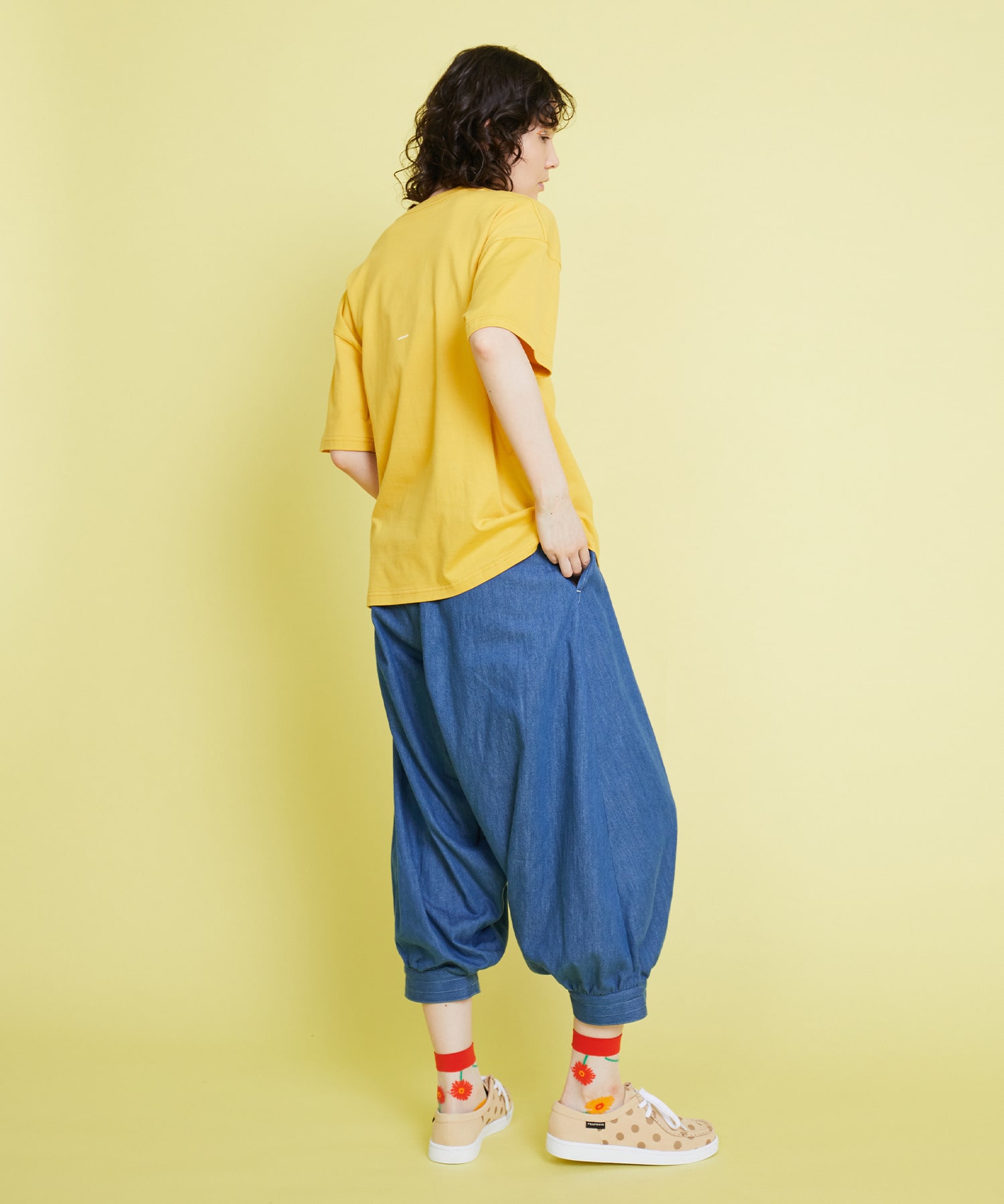 ライトデニム サルエルパンツ｜BIGI online store - ビギ オンラインストア