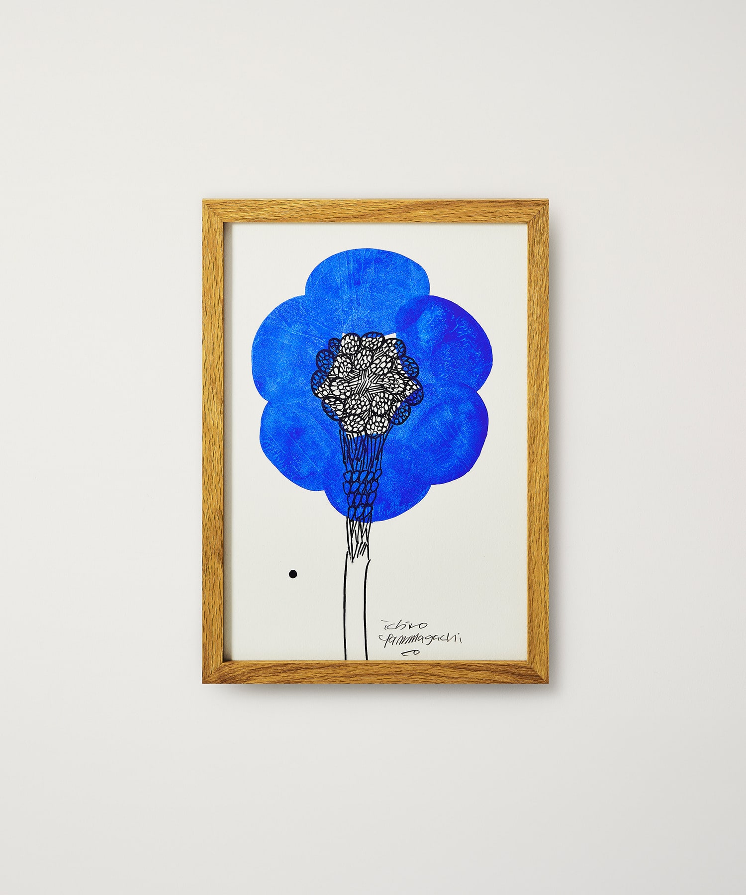 山口一郎 HANA blue idee ポスター 【公式通販】