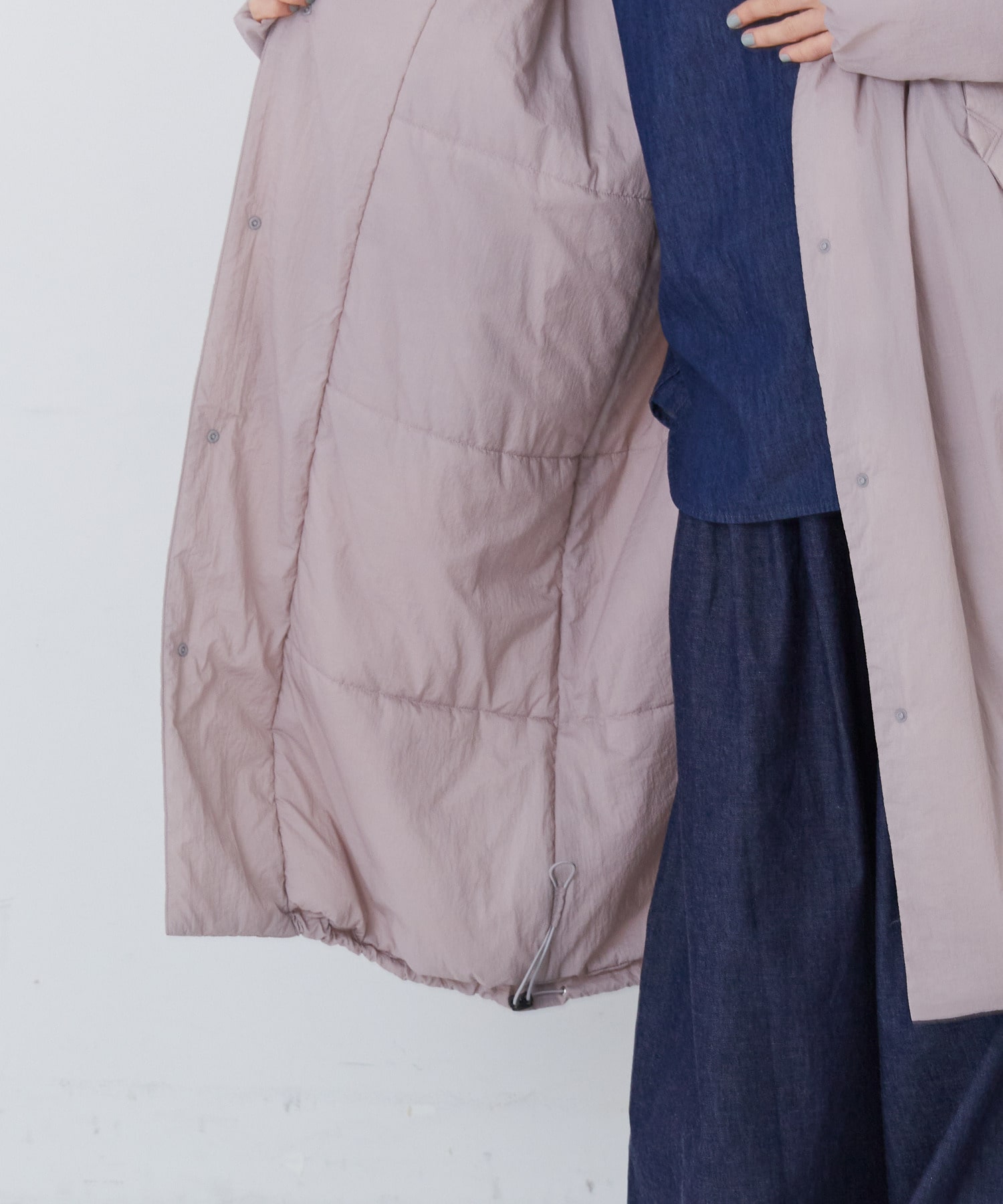 12月ベストセラーブランド内3位】中綿ステンカラーコート｜BIGI online