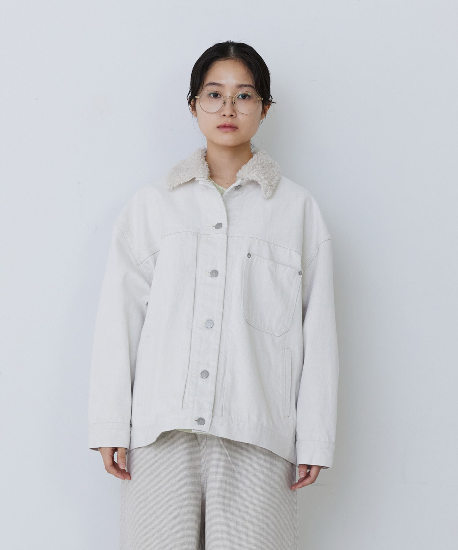 1月ベストセラーブランド内3位】【FAVE】ボアカラーブルゾン｜BIGI