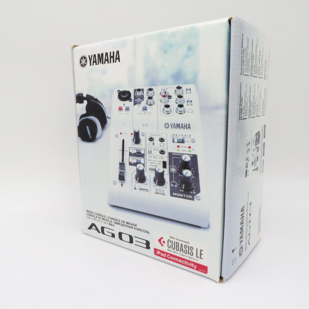 YAMAHA AG03 オーディオインターフェイス ミキシングコンソール YAMAHA