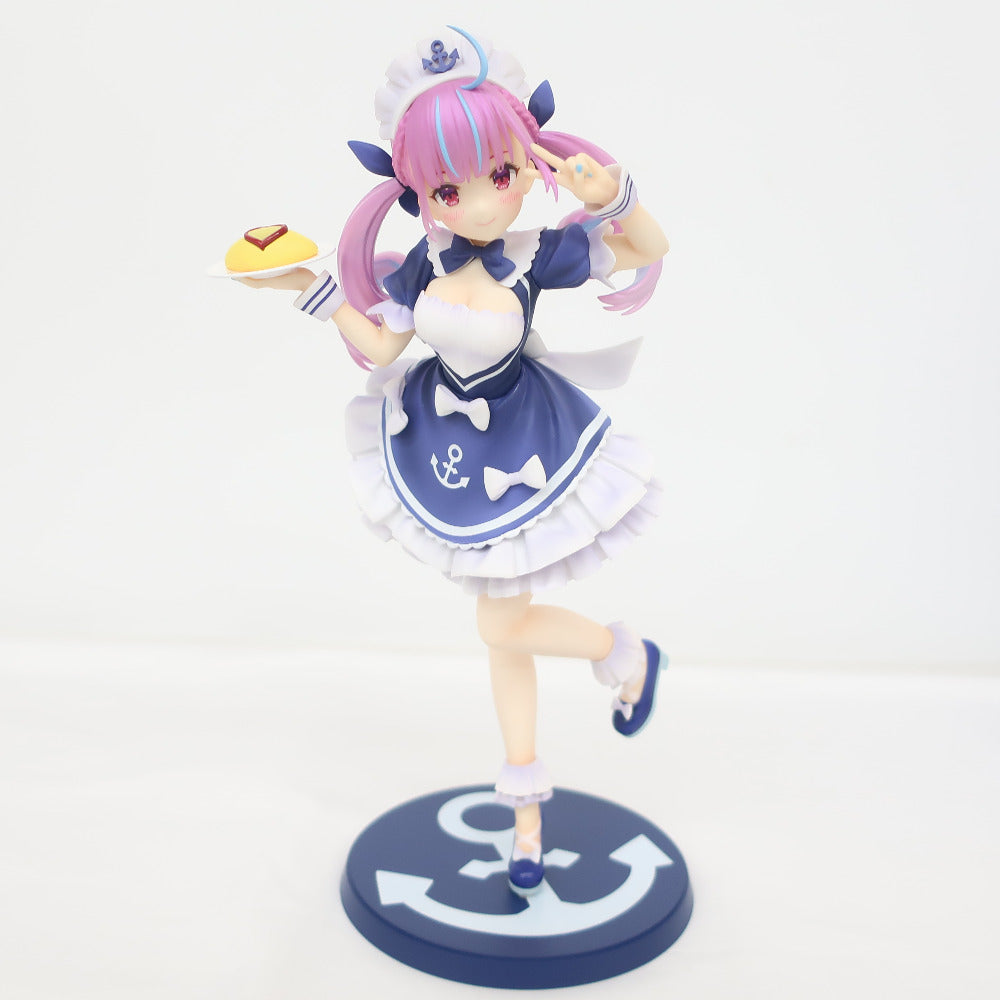 湊あくあ 1/7スケール 塗装済み完成品 フィギュア 顔パーツ付 Amazon