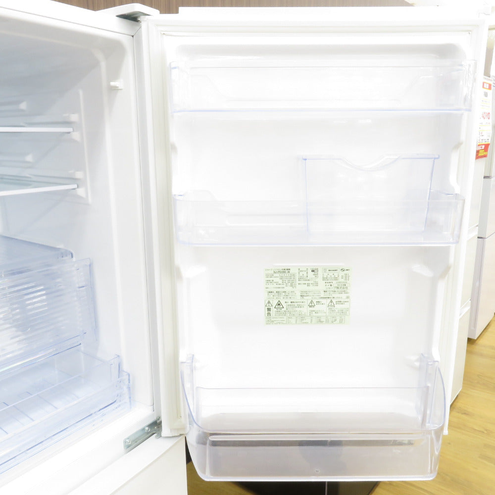 SHARP シャープ 冷蔵庫 SJ-PD28E-W 2019年製 280L