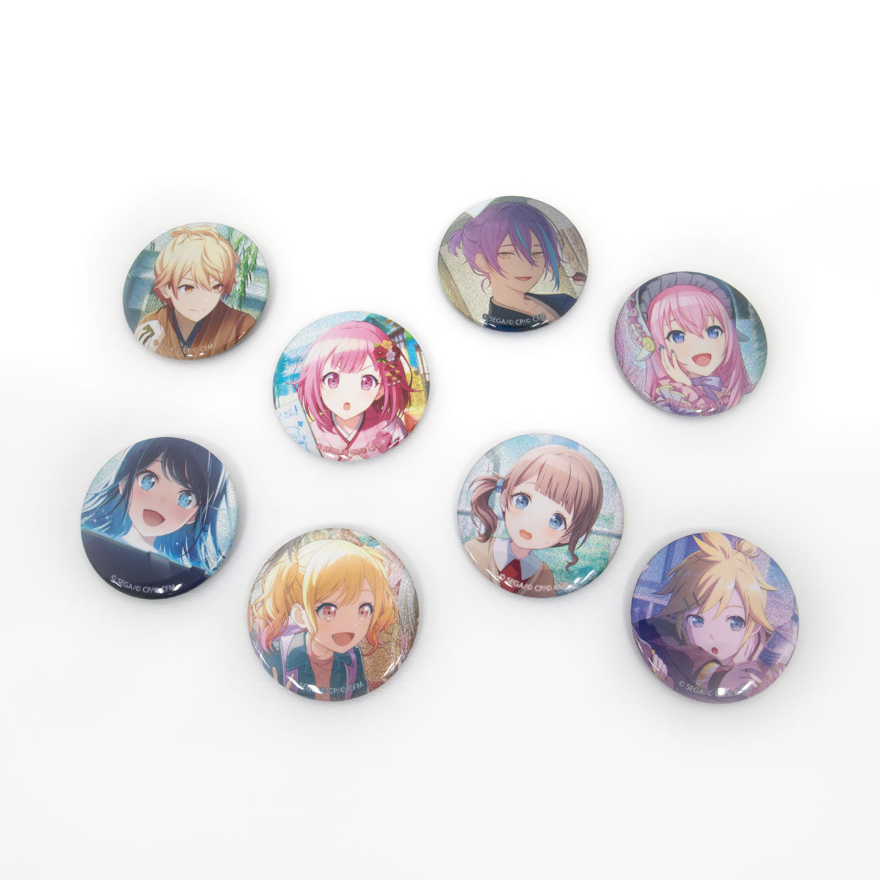 予約商品】グリッター缶バッジ イベントイラストコレクション vol.45 A