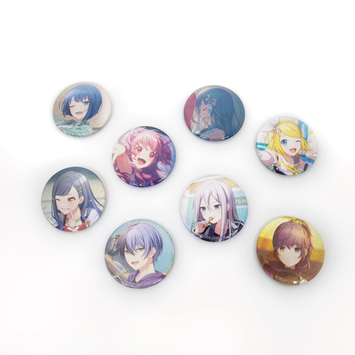 予約商品】グリッター缶バッジ イベントイラストコレクション vol.45 B