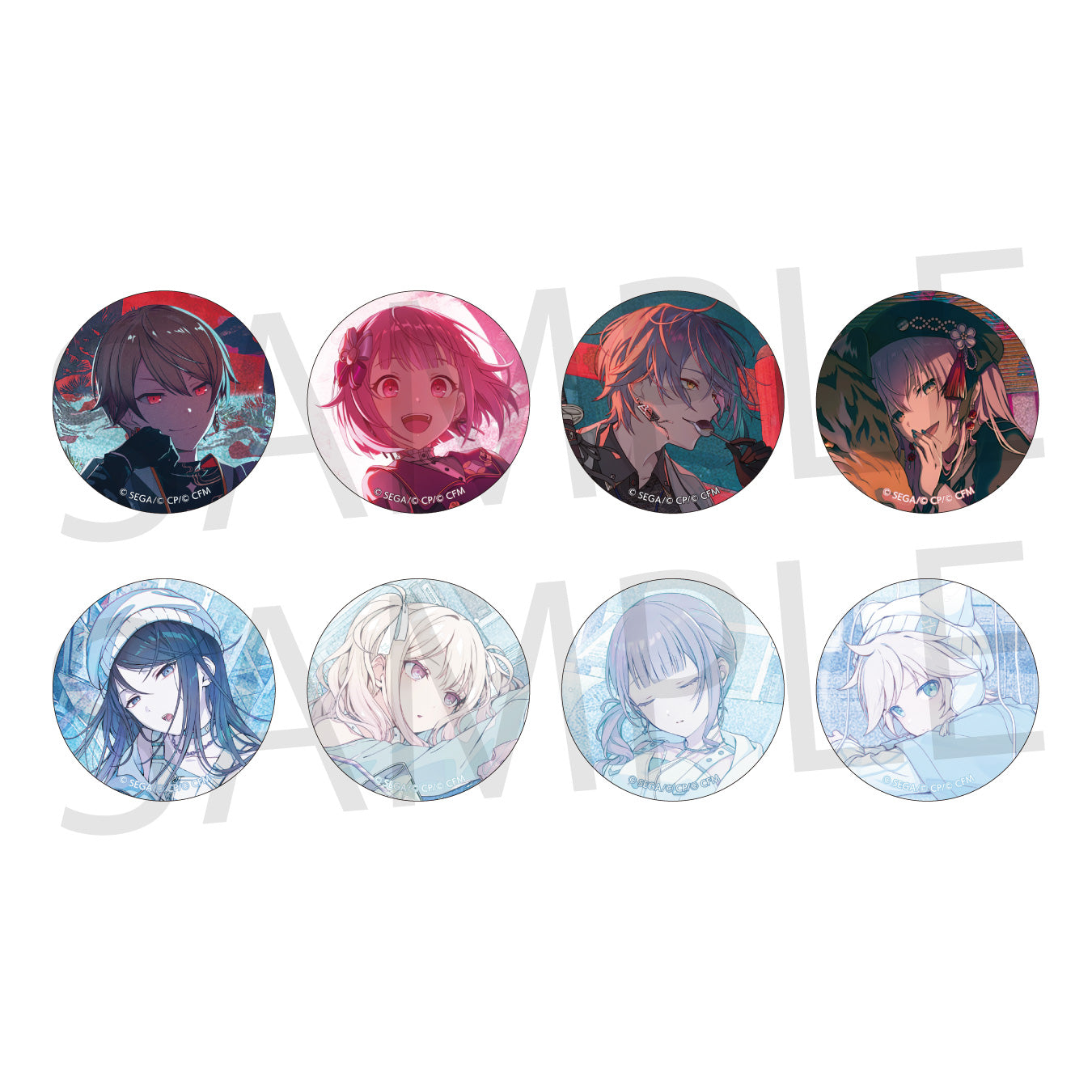 予約商品】グリッター缶バッジ イベントイラストコレクション vol.46 A