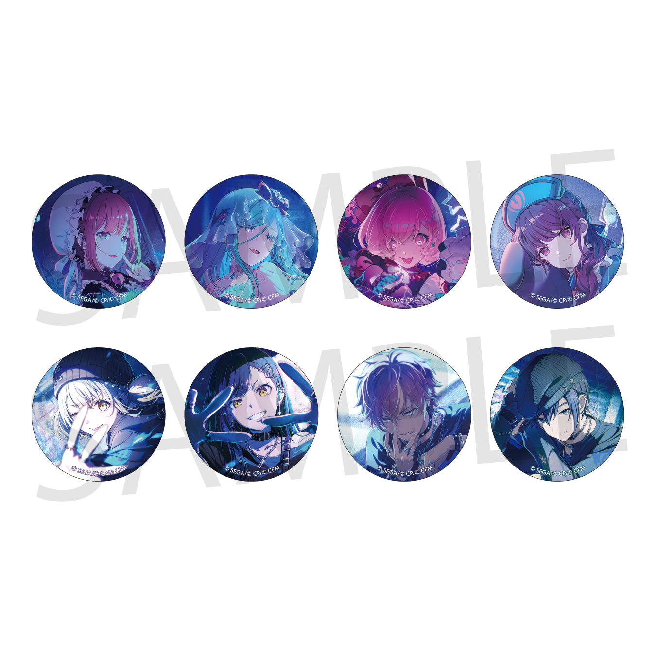 予約商品】グリッター缶バッジ イベントイラストコレクション vol.48 A