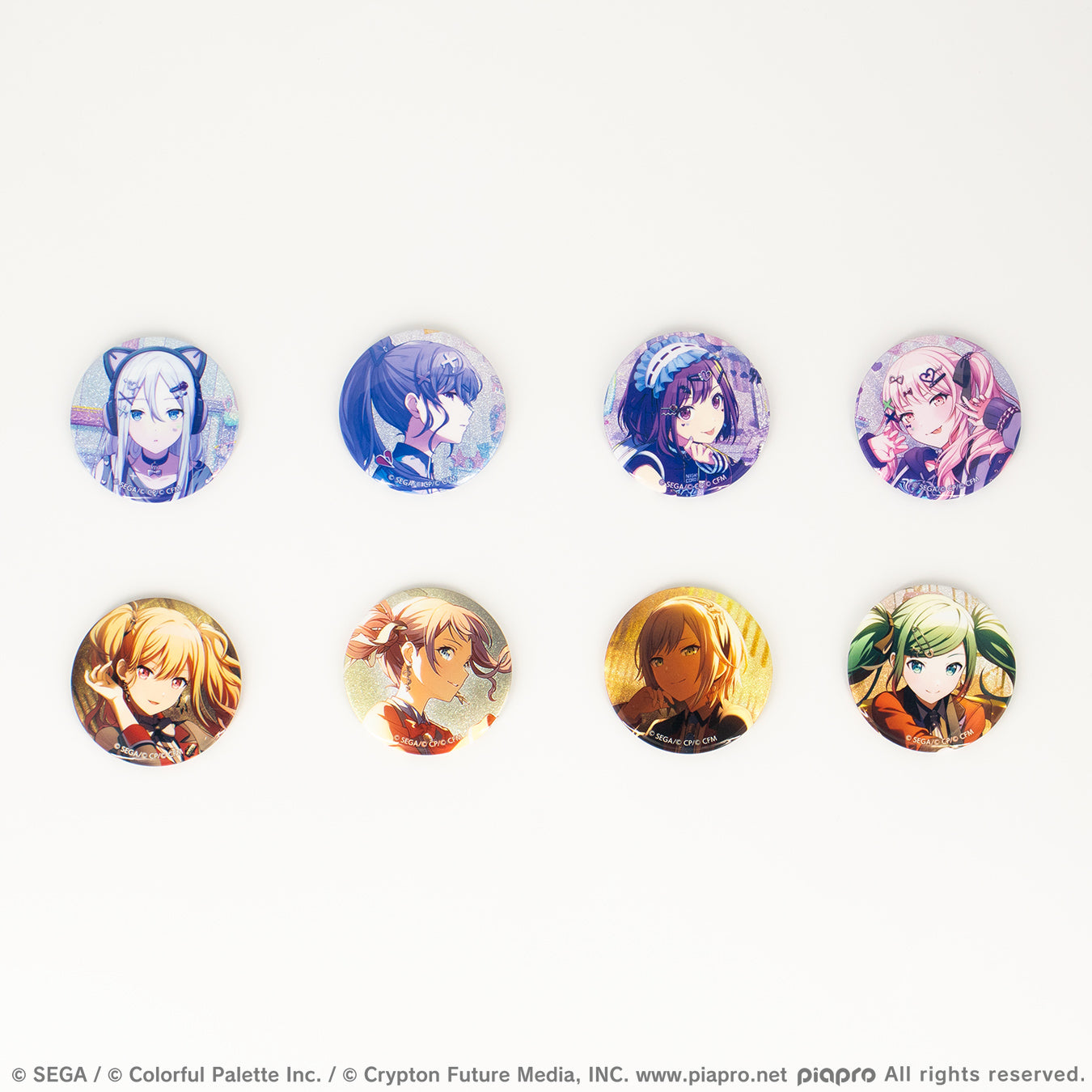 プロセカ プロジェクトセカイ 26C グリッター缶バッジ 天馬咲希 68点