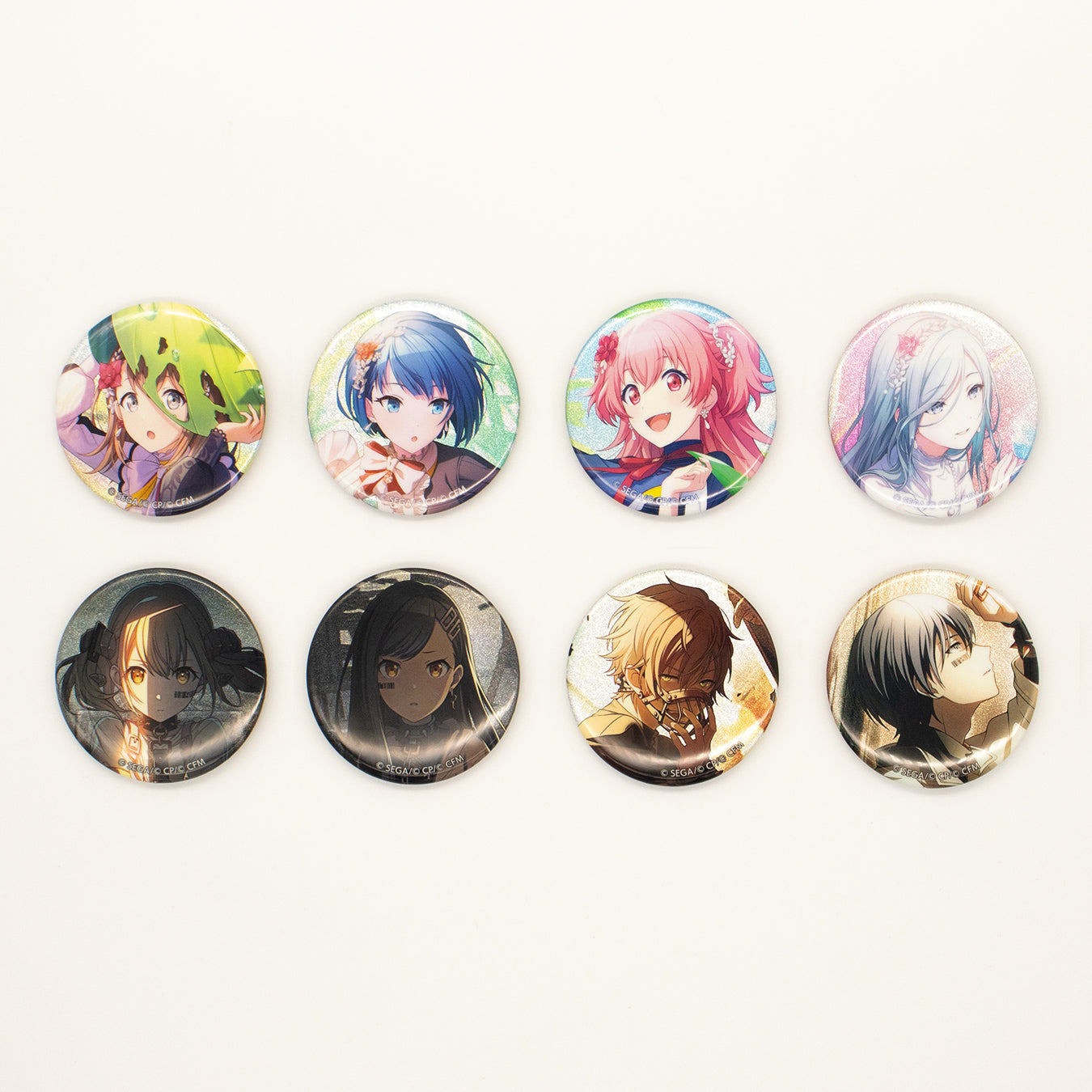 プロセカ 桐谷遥 グリッター缶バッジ グリ缶 28B