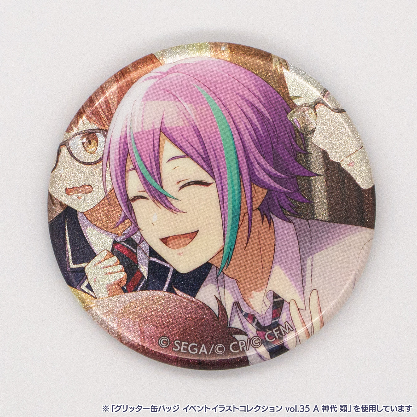 プロセカ 鳳えむ 42C グリ缶 グリッター缶バッジ 缶バッジ