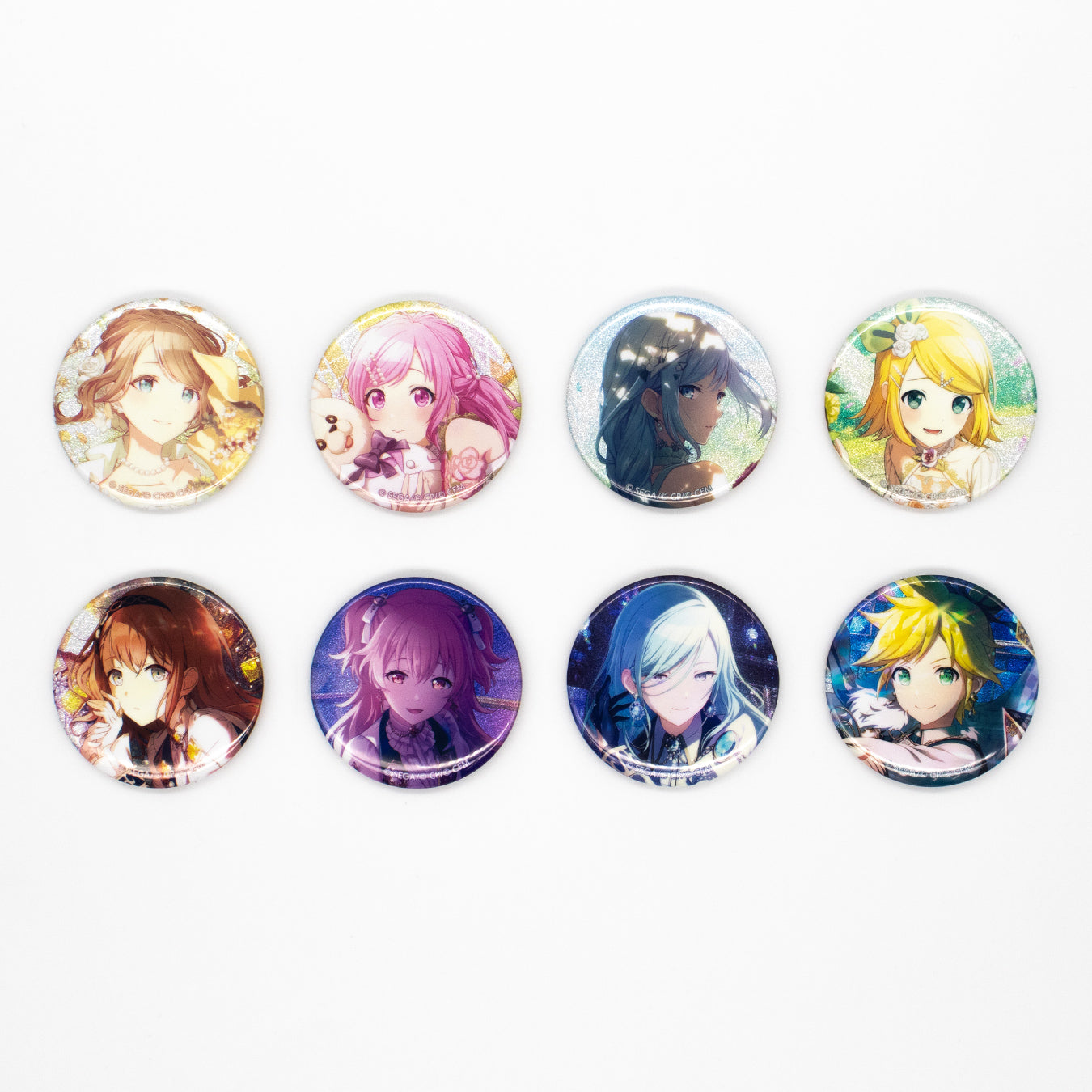 プロセカ グリッター缶バッジ グリ缶 4B カラマイ 日野森雫 20点 予約