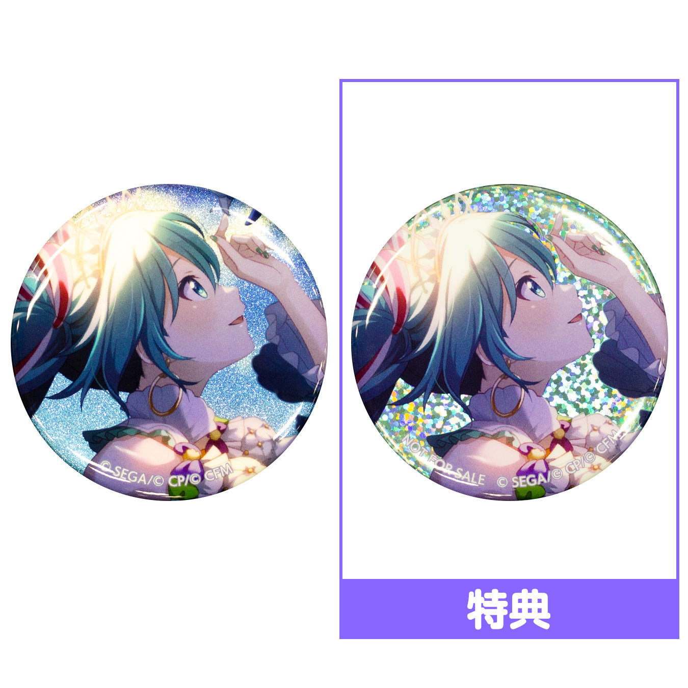 予約商品】グリッター缶バッジコレクション vol.3 B BOX 特典付き