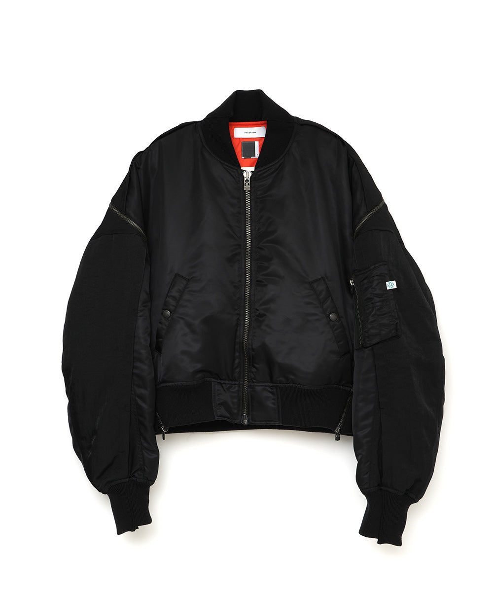 DISTORTED ZIPPER MA-1 – FACETASM e-store