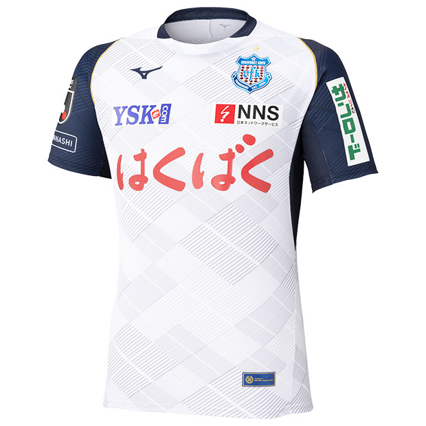 ヴァンフォーレ甲府 2025 アウェイ 半袖オーセンティックユニフォーム