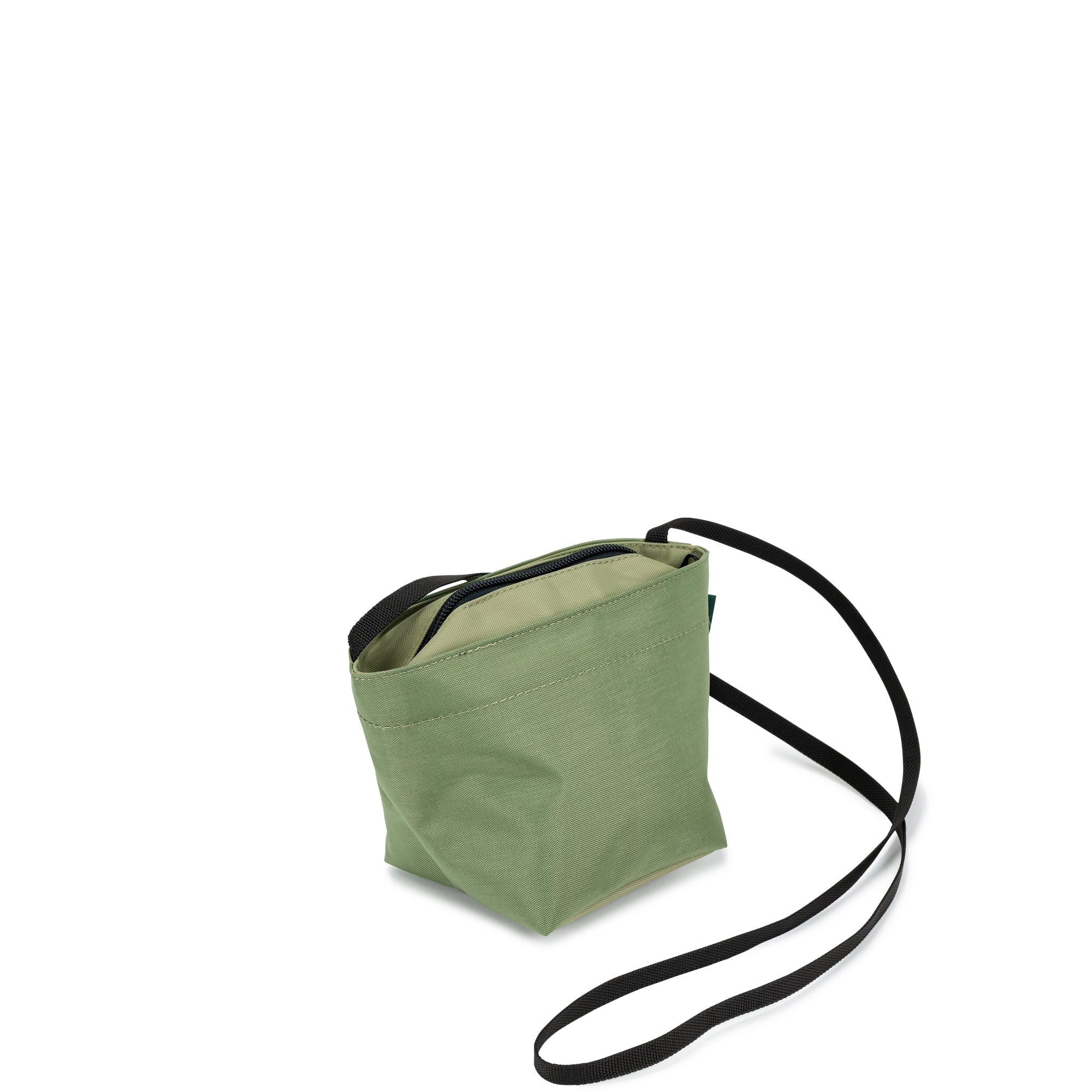 エルベシャプリエ ZUCCA CABANE 折りたたみバッグ 緑色 Accessory