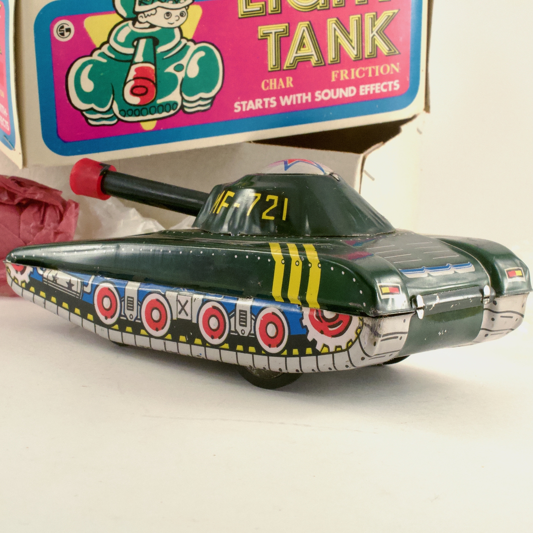 ブリキ 戦車 ライトタンク（LIGHT TANK） MF721 フリクション - いずみ