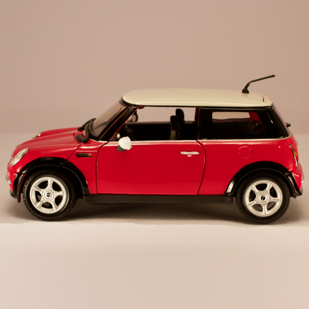 ミニカー モーターマックス（MOTORMAX）ミニクーパー 2001 mini cooper