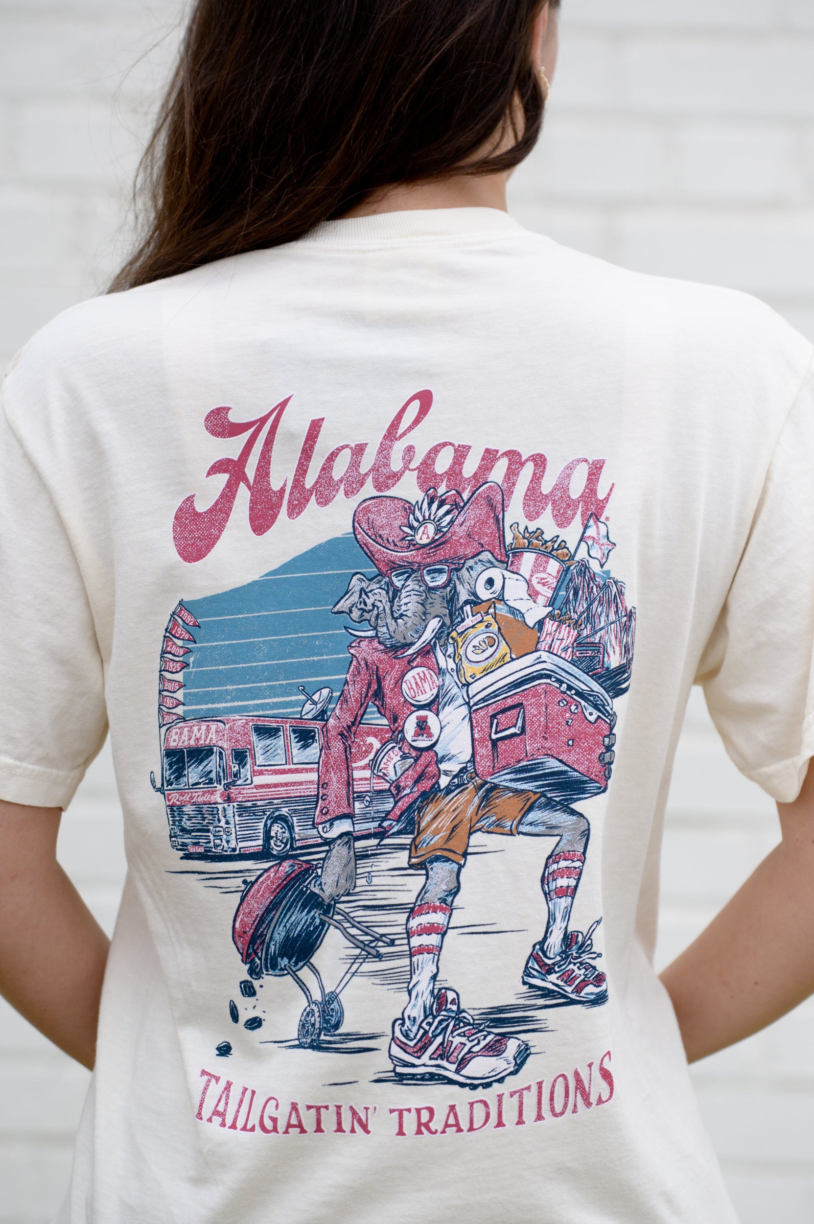 Where to Buy Tailgate Clothing | Alabama Big Al Comfort Colors Tee