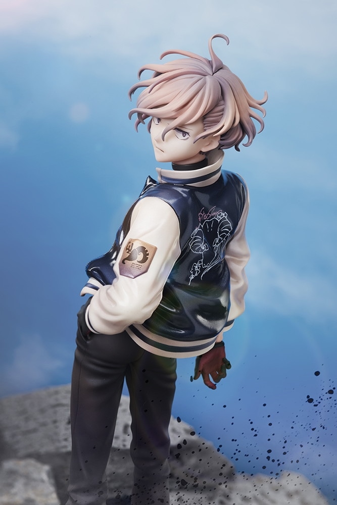 文豪ストレイドッグス 太宰治 中原中也 15歳 フィギュア 特典缶バッジ