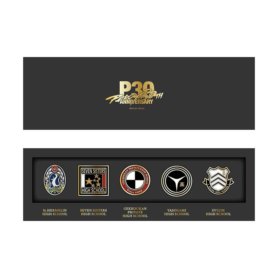 P30th 校章ピンバッジセット: グッズ・文具 | カドスト | KADOKAWA公式