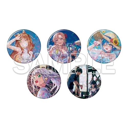 電撃文庫』トレーディングキラキラ缶バッジ Ver. Summer2: グッズ