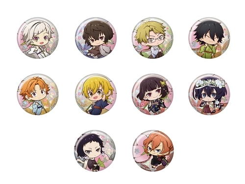 文豪ストレイドッグス 大博覧会 中原中也 缶バッジ 10点