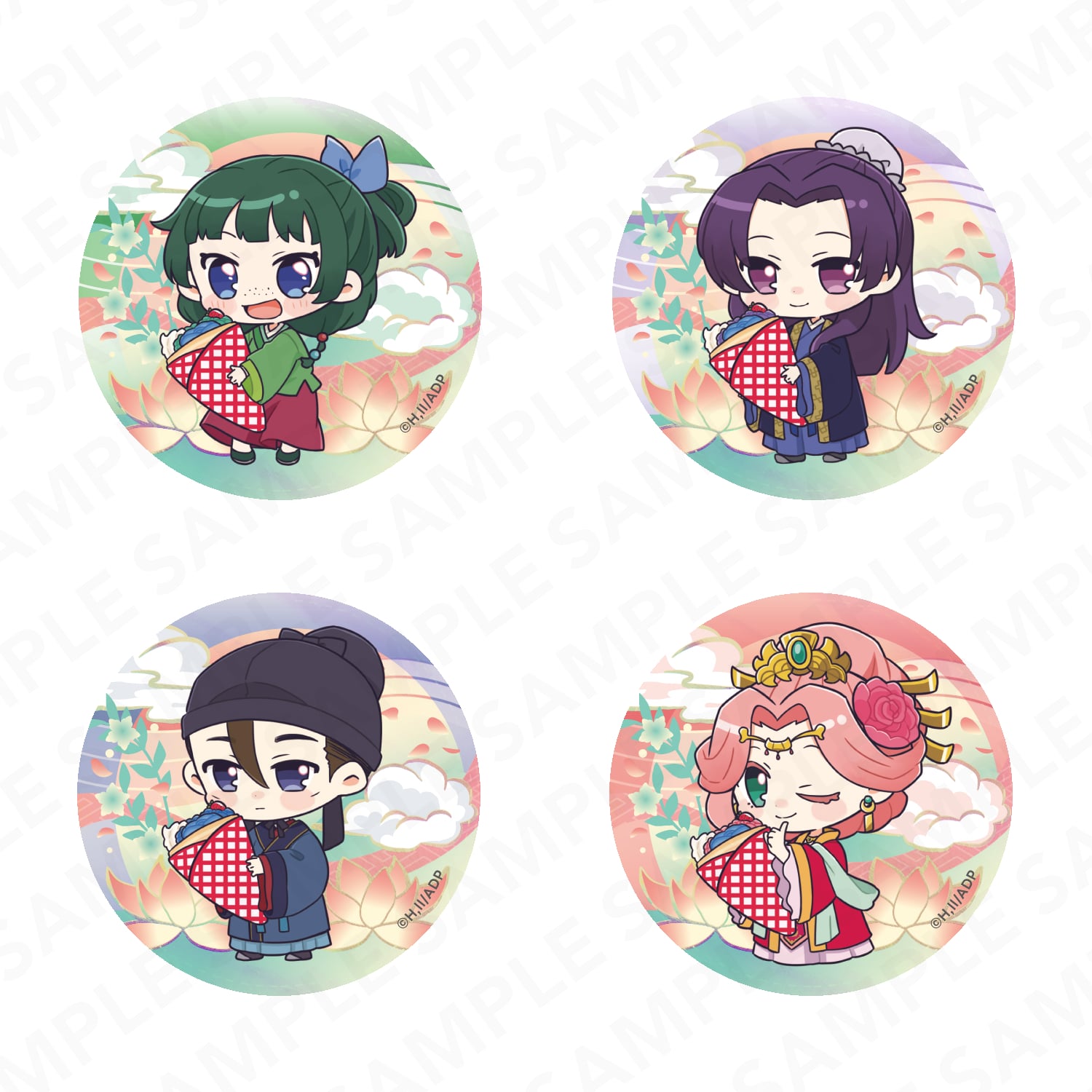 薬屋のひとりごと」キラキラ缶バッジ PACK: その他グッズ | カドスト