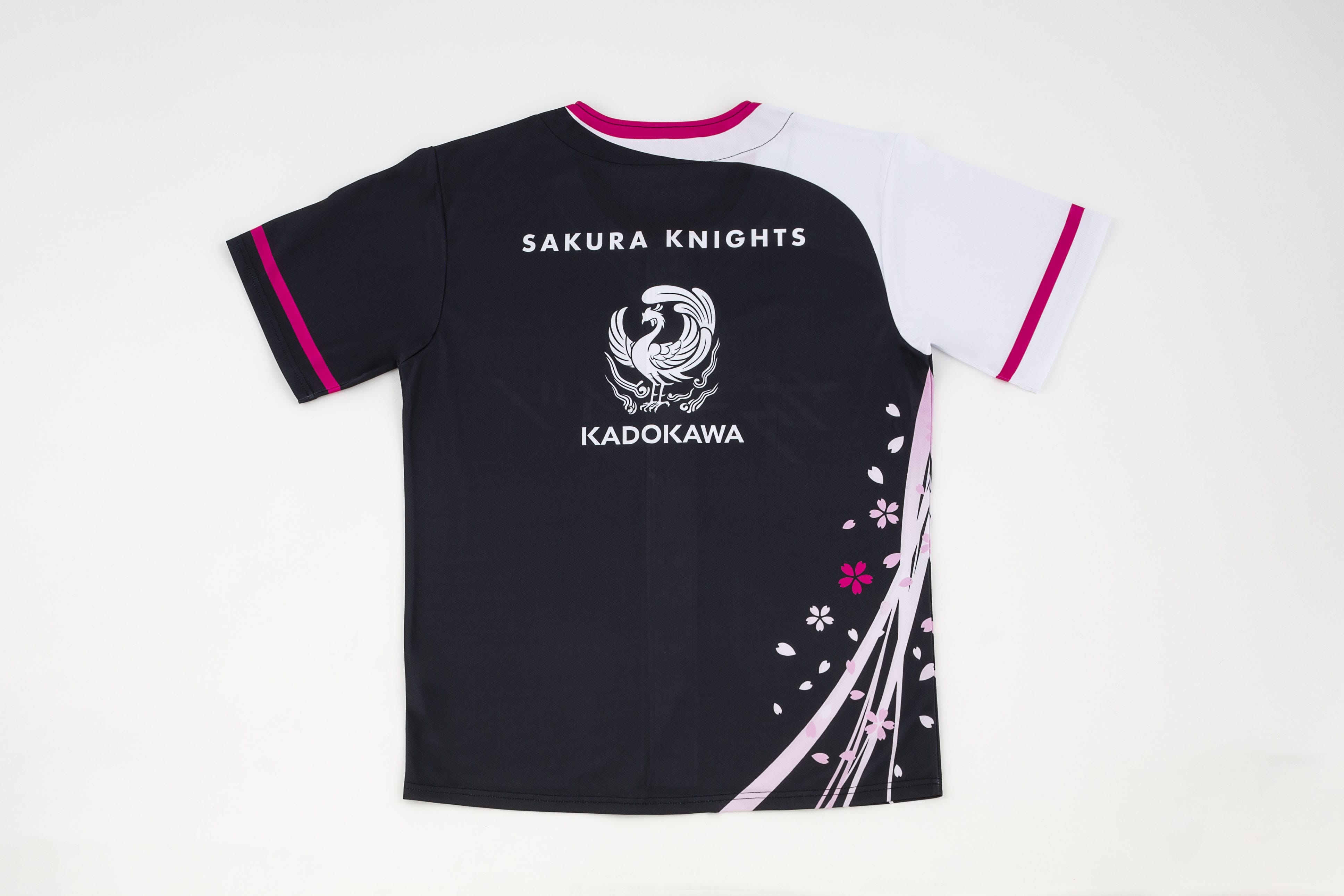 岡田紗佳サイン入り Mリーグ サクラナイツ 2024-25 ベースボールシャツ