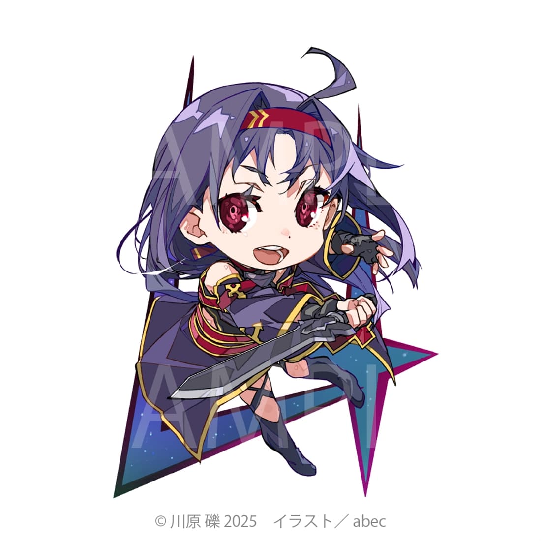 キリト 6個 缶バッジ abec/BUNBUN個展 グッズ: ソードアート