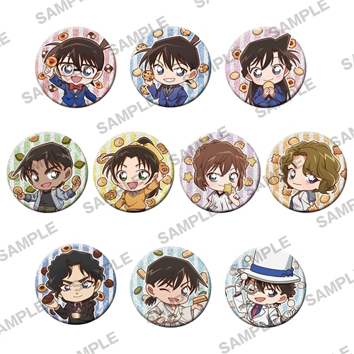 名探偵コナン 缶バッジ カード コナンがいっぱい 人気柄 年代物 激レア