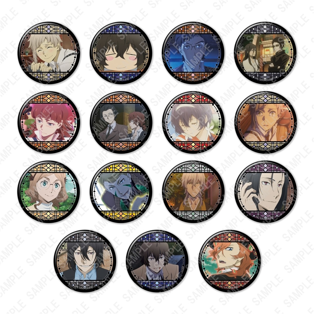 文豪ストレイドッグス 文京区 缶バッチ クリアファイル 文豪ストレイ