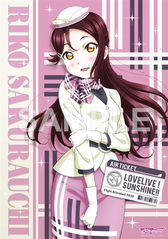 ラブライブ！ A3クリアポスター ラブライブ！サンシャイン!! A3クリア