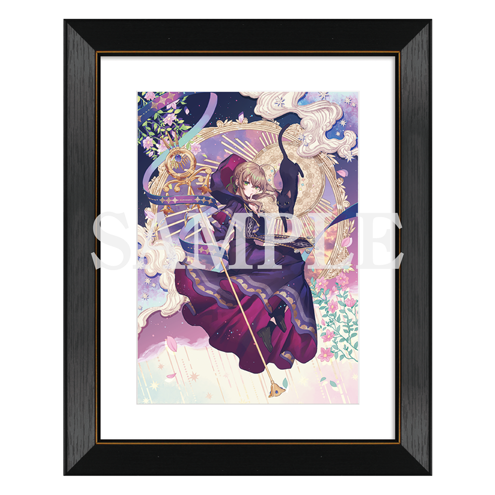 サイレント・ウィッチ 特大布ポスター 描き下ろしイラスト サイレント