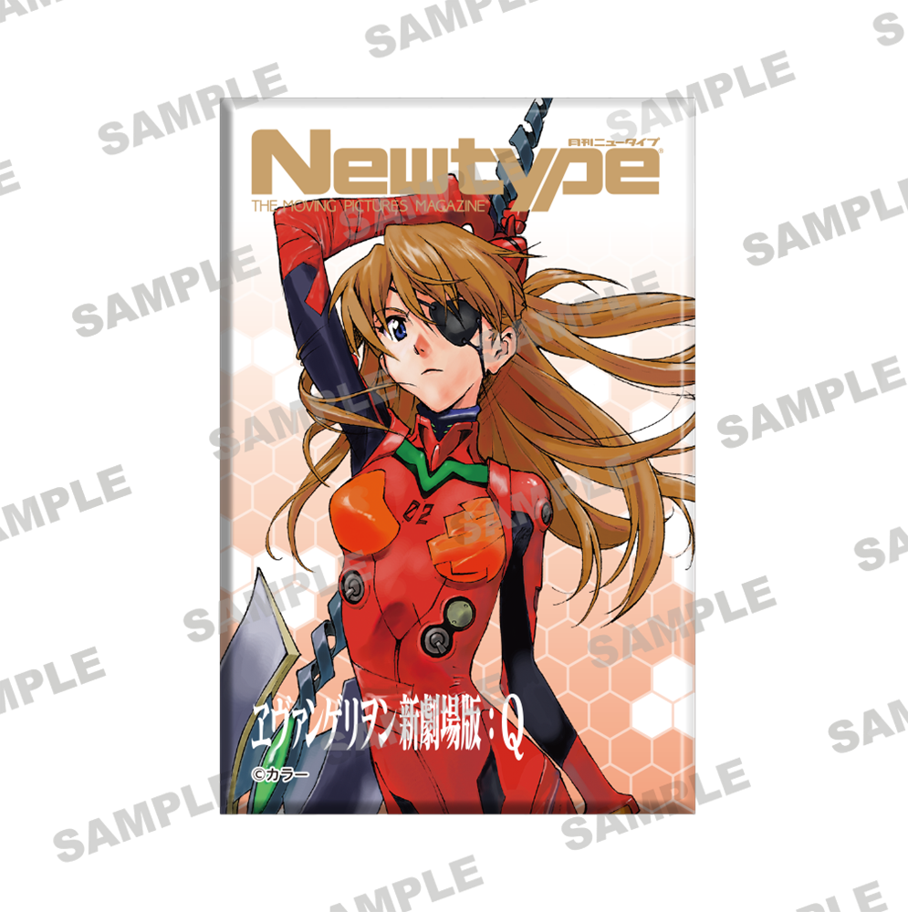 新世紀エヴァンゲリオン ルミネ&ニュウマンコラボ 缶バッチ アスカ