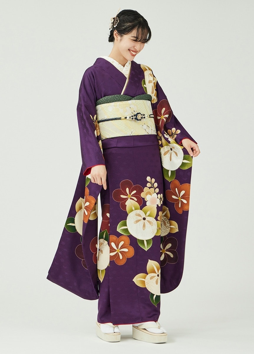 振袖 橘音色-菖蒲紫-（ご予約受注品） | 振袖 | やまとオンラインストア