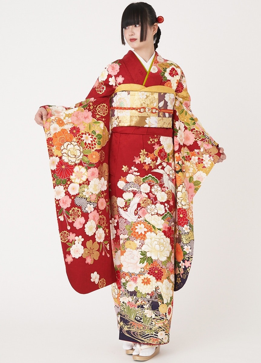 2月～11月期間限定】振袖レンタル 花鳥風月 M/L | フォーマルレンタル