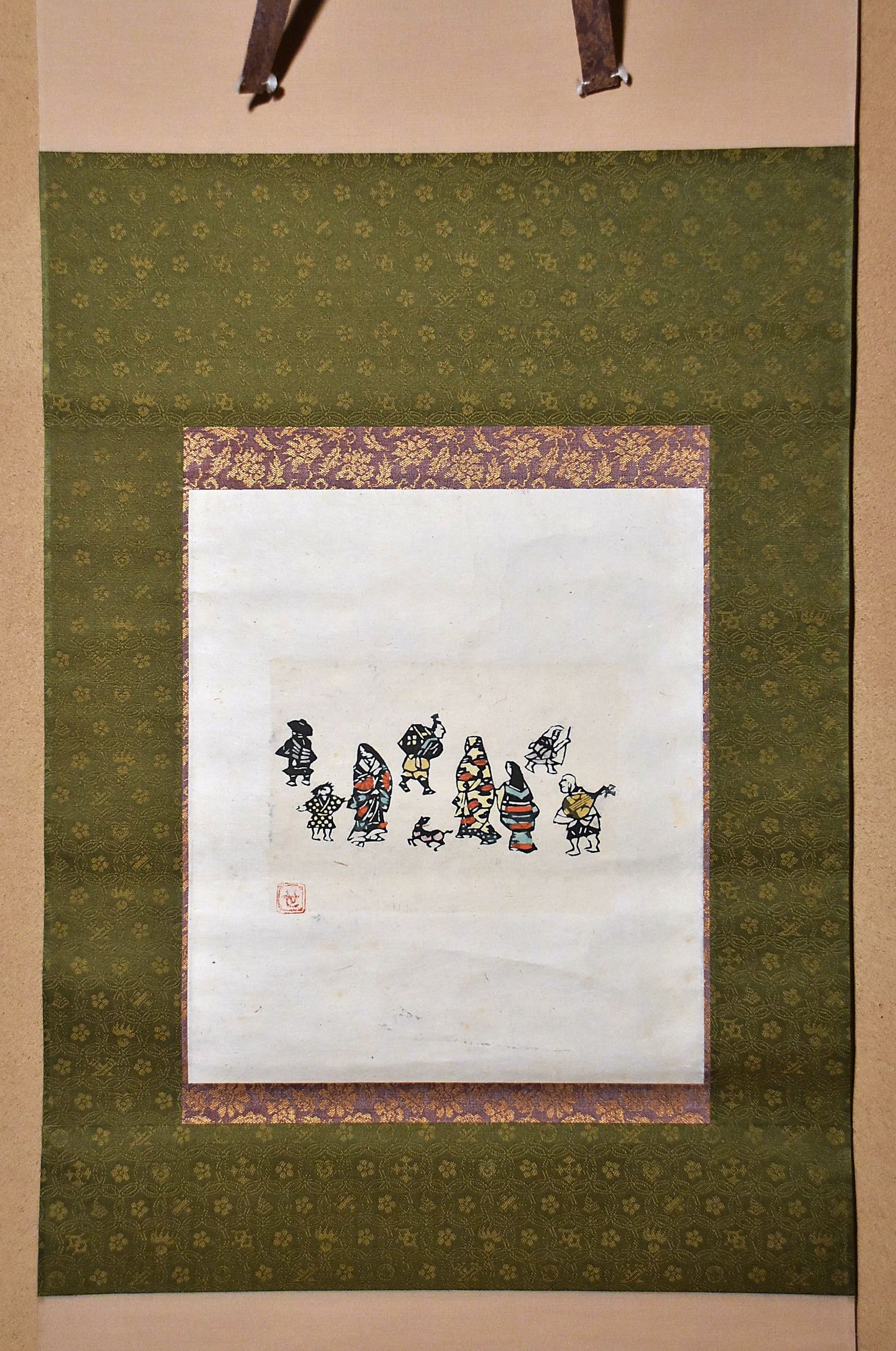 芹沢銈介型染版画軸（共箱） – 青花の会｜seikashop