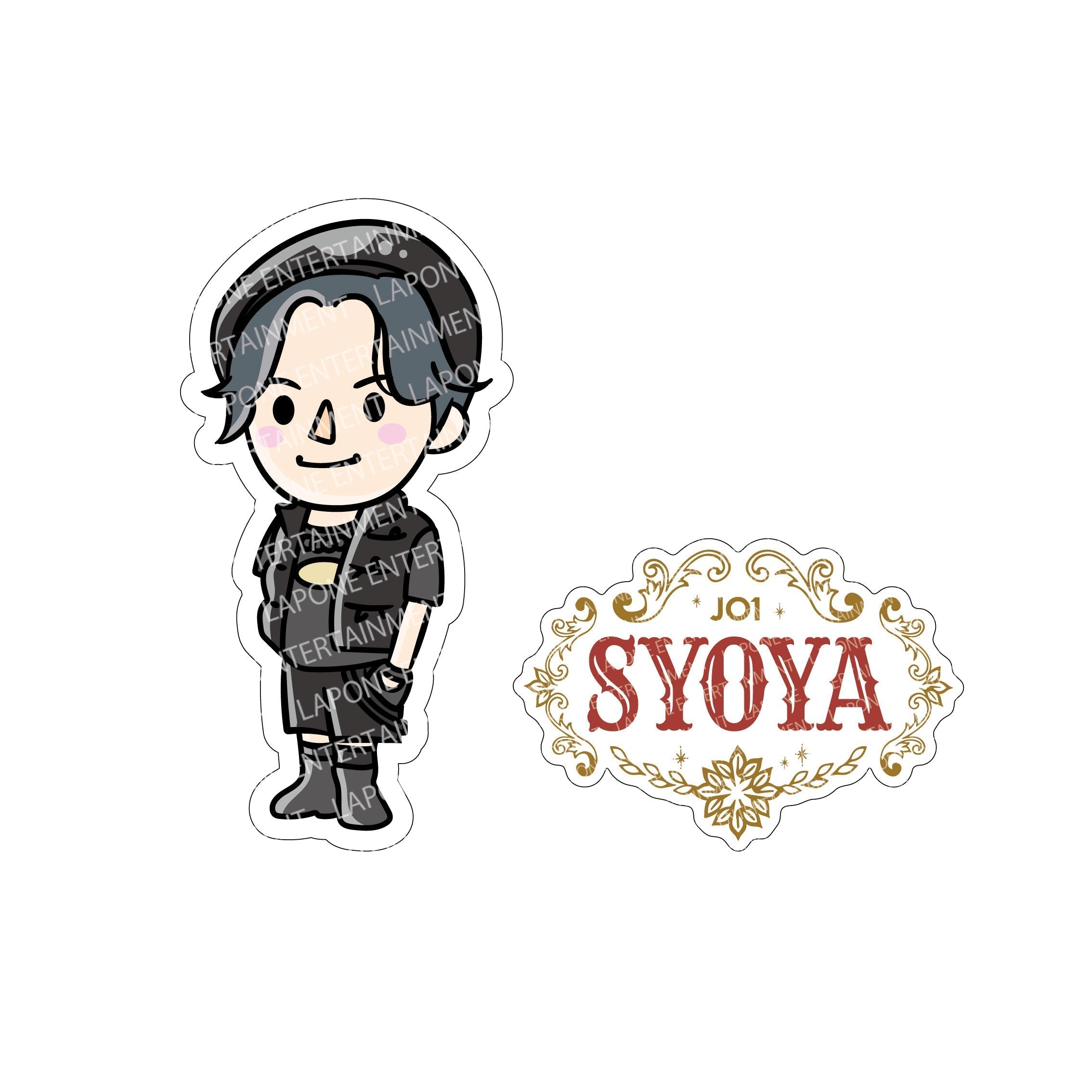 ステッカーセット(木全翔也) – LAPONE STORE