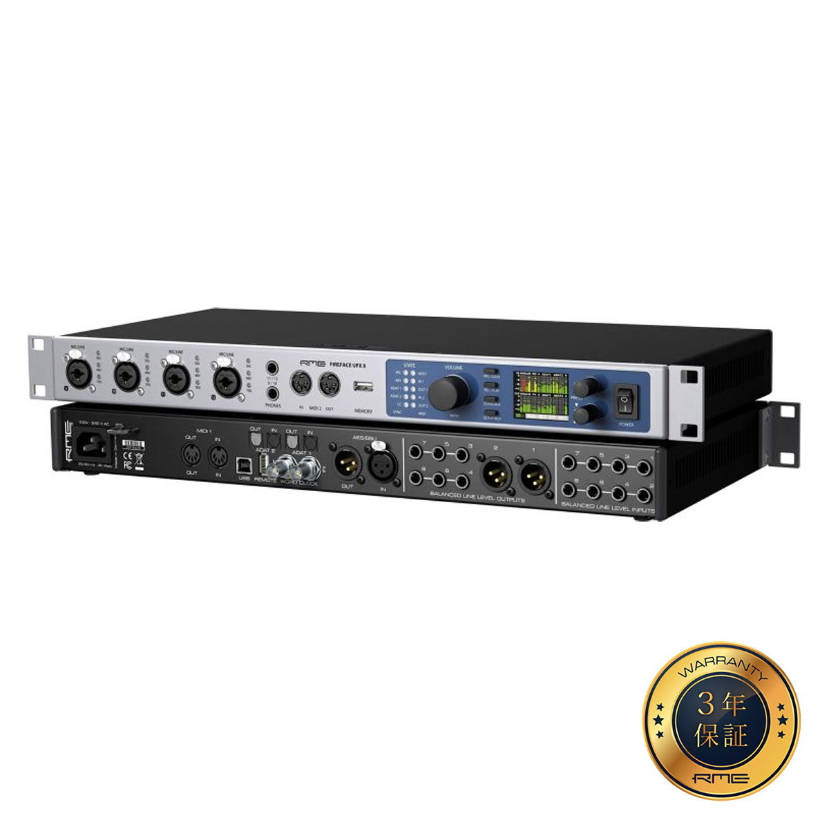 RME AUDIO(アールエムイーオーディオ) Fireface UFX II | Rock oN Line