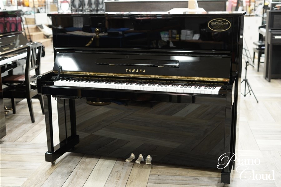 YAMAHA（ヤマハ） 中古アップライトピアノ U10BL ヤマハ純正後付け